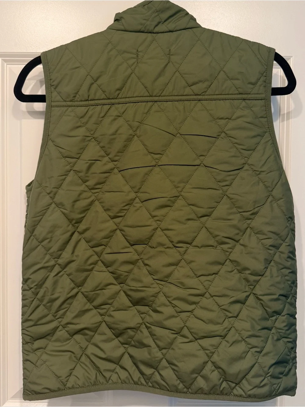 Polo Ralph Lauren Boys Quilted Fleece Lined Vest L (14-16) Olive NWOT